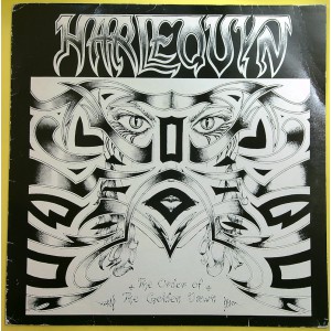 HARLEQUYN The Order Of The Golden Dawn (Voltage Records – VLP14) UK 1989 LP (	Psychedelic Rock, Glam)